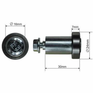 Tető csúszócsapágy